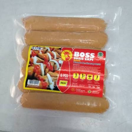 Sosis Jumbo Keju 500 grm isi 6 pcs