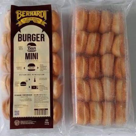 Burger Mini 280 grm isi 20 pcs